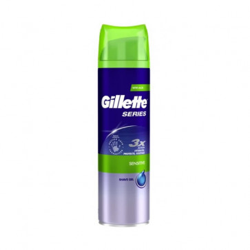 Gillette Series Shaves Gel Sensitive 200 ml