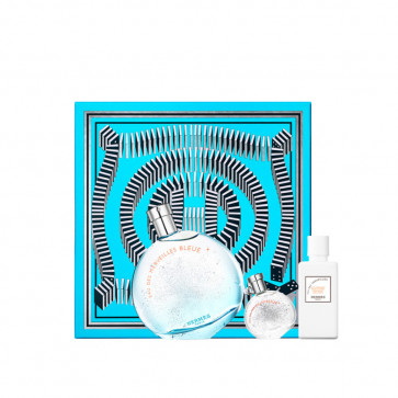 Hermès Lote EAU DES MERVEILLES BLEUE Eau de toilette