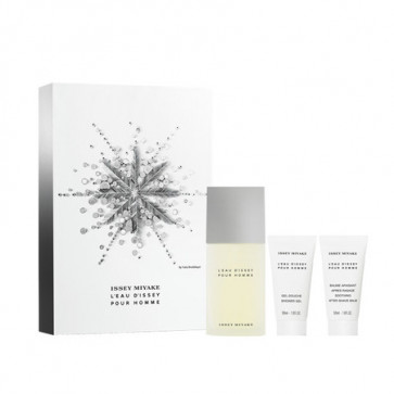 Issey Miyake Lote L'EAU D'ISSEY POUR HOMME Eau de toilette Vaporizador 125 ml + Gel de baño 75 ml + Aftershave bálsamo 30 ml