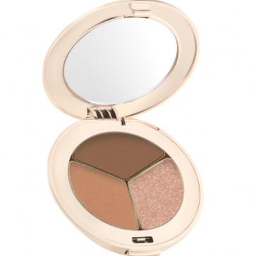 Jane Iredale PUREPRESSED Eyeshadow Triple Cognac Triple