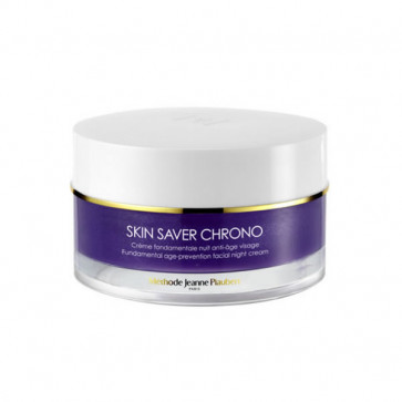 Jeanne Piaubert Skin Saver Chrono Crème fondamentale nuit anti-âge visage 50 ml