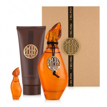 Jesus del Pozo Lote AMBAR Eau de toilette Vaporizador 100 ml + Loción Corporal 100 ml + Mini