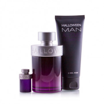Jesus del Pozo Lote HALLOWEEN MAN Eau de toilette Vaporizador 125 ml + Hidratante cara 100 ml + Miniatura 4 ml