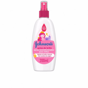 Johnson’s Gotas de brillo Spray acondicionador para niños 200 ml