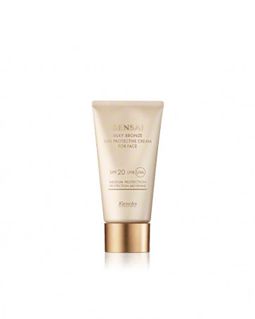 Kanebo SENSAI SILKY BRONZE Face Cream SPF 20 Protección solar rostro 50 ml