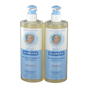 Klorane Lote Bebé Gel Lavant Doux Set de cuidado corporal
