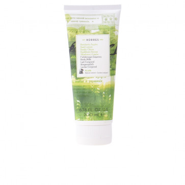 Korres Basil Lemon Body Milk Lait corporel hydratant 200 ml