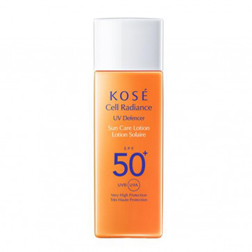 Kosé CELL RADIANCE UV Defencer Sun Care Lotion SPF 50+ 50 ml