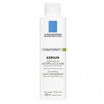 La Roche-Posay KERIUM Shampooing Gel Antipelliculaire Micro-Exfoliant 200 ml