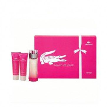 Lacoste Lote TOUCH OF PINK Eau de toilette Vaporizador 90 ml + Loción corporal 150 ml