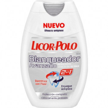 Licor del Polo 2 en 1 Blanqueador Avanzado Pasta de dientes 75 ml