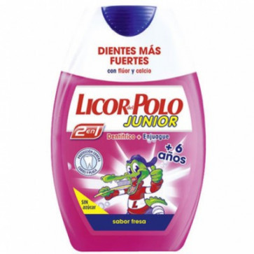 Licor del Polo 2 en 1 Junior Pasta de dientes 75 ml