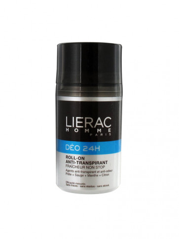 Lierac HOMME Déo 24h 50 ml