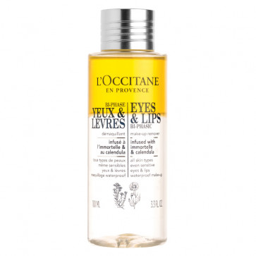 L'Occitane BI-PHASE YEUX & LEVRES Démaquillant 100 ml