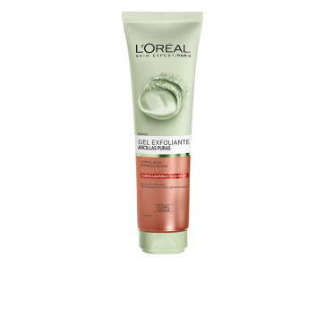 L'Oréal ARCILLAS PURAS Gel exfoliante con algas rojas 150 ml