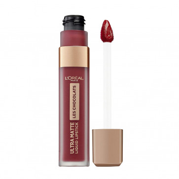 L'Oréal LES CHOCOLATS Ultra matte Liquid Lipstick 864 Tasty Ruby