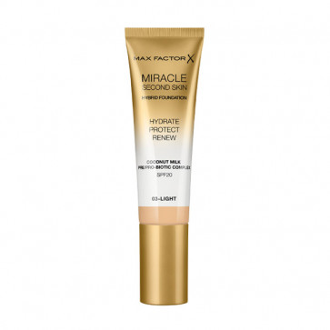 Max Factor Miracle Touch Second skin found - 3 Light 30 ml