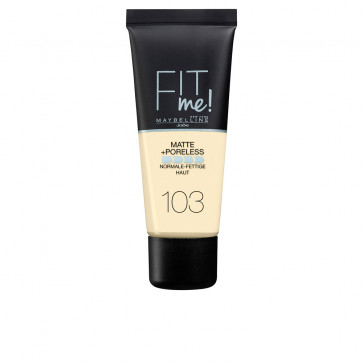 Maybelline Fit Me Matte+Poreless Foundation - 103 Pure ivory 30 ml