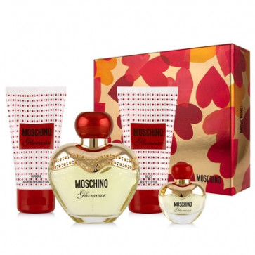 Moschino Lote GLAMOUR  Eau de parfum Vaporizador 50 ml + Loción corporal 50 ml + Gel 50 ml