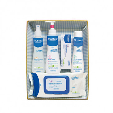 Mustela CANASTILLA AZUL 5 unidades