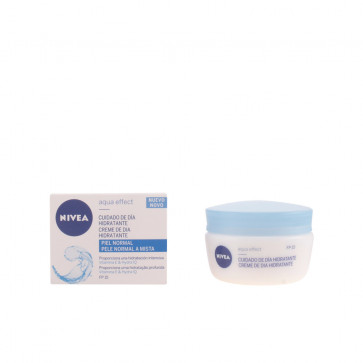 Nivea AQUA EFFECT Crema Facial Día SPF15 Piel Normal 50 ml