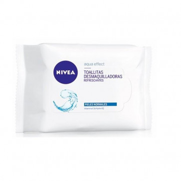 Nivea Aqua Effect Wipes 25 ud