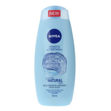 Nivea ARCILLA BLUE AGAVE & LAVENDER Gel de ducha 500 ml
