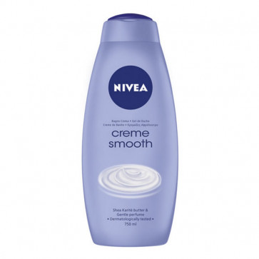 Nivea Creme Smooth Crème de douche 750 ml