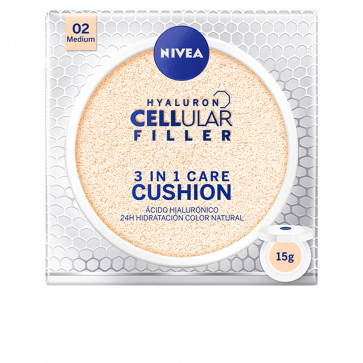 Nivea HYALURON CELLULAR FILLER 3in1 Care Cushion 02 Medium 15 gr