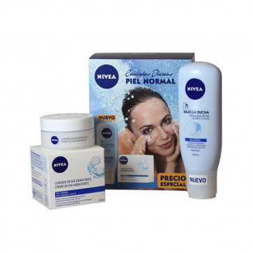 Nivea Coffret Cuidado Diario Normal Skin Ensemble de soins du visage