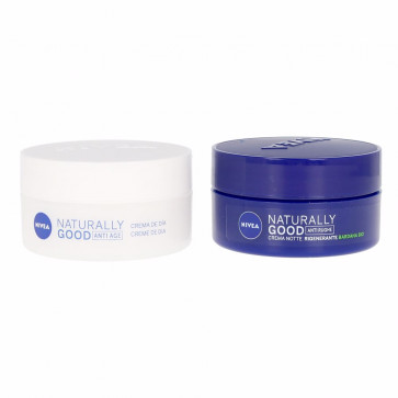 Nivea Lote NATURALLY GOOD Set de cuidado facial