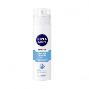 Nivea Men Sensitive Cooling Shaving Gel Gel à raser 200 ml