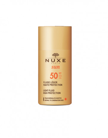 Nuxe Nuxe Sun Fluide Léger Haute Protection SPF50 50 ml