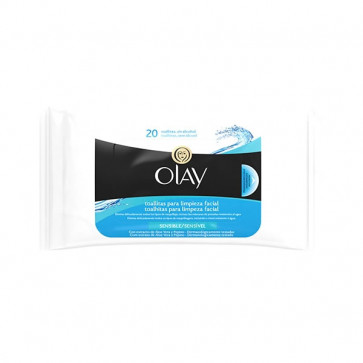 Olay Essentials Daily Facial Cloths - Piel Sensible 20 ud