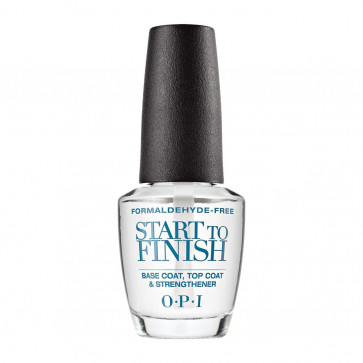 OPI Start to Finish Base coat, top coat y strenghtener 15 ml