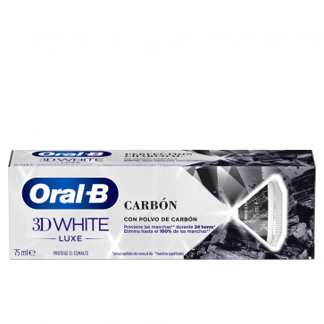 Oral-B 3D White Luxe Carbón pasta 75 ml