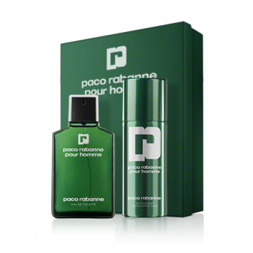 Paco Rabanne Lote POUR HOMME  Eau de toilette Vaporizador 100 ml + Desodorante spray 150 ml