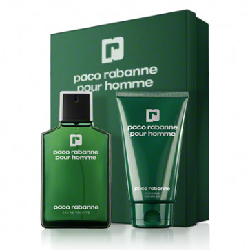 Paco Rabanne Lote POUR HOMME  Eau de toilette Vaporizador 100 ml + Gel de ducha 100 ml Paco Rabanne Lote POUR HOMME  Eau de toilette Vaporizador 100 ml + Gel de ducha 100 ml