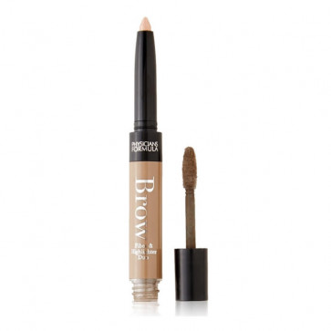 Physicians Formula EYE BOOSTER FEATHER BROW FIBER & HIGHLIGHTER DUO - Light Brown