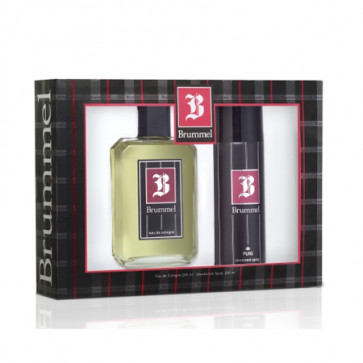 Puig BRUMMEL Eau de cologne Vaporizador 250 ml + Desodorante vaporizador 200 ml