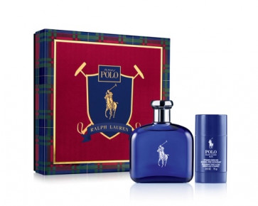 Ralph Lauren Lote POLO BLUE Eau de toilette Vaporizador 125 ml + Desodorante 75 gr