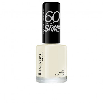 Rimmel 60 Seconds Super Shine - 703 White hot love