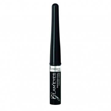 Rimmel GLAM'EYES PROFESSIONAL Liquid Eyeliner 001 Black