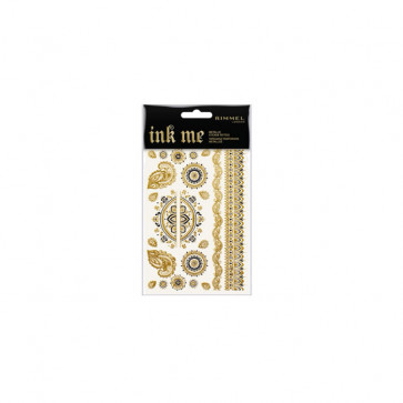 Rimmel INK ME Metallic Sticker Tattoo 001