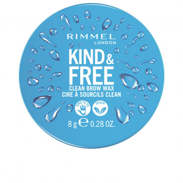 Rimmel Kind & Free Clean brow wax - 001 Clear