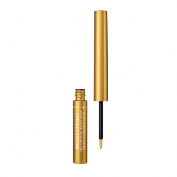 Rimmel WONDER PROOF Waterproof Eyeliner 007 Shiny gold