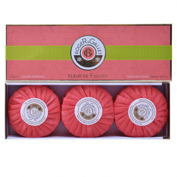 Roger & Gallet Lote FLEUR DE FIGUIER Savons Parfumés