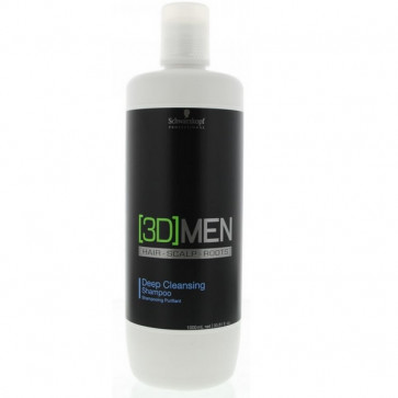 Schwarzkopf 3D Men Deep Cleansing Shampoo 1000 ml