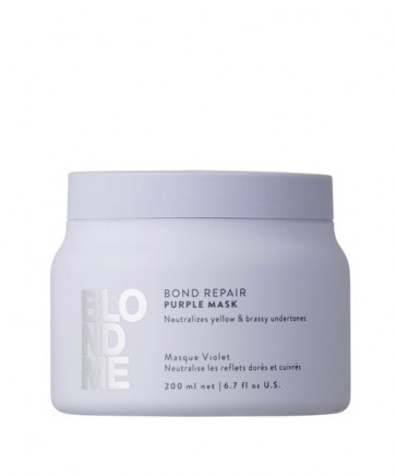 Schwarzkopf BlondMe Bond Repair Purple Mask 200 ml