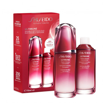 Shiseido Lote ULTIMUNE DOUBLE DEFENCE DUO Set de cuidado facial